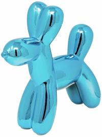 Blue Mini Dog Bank 7.5" by INTERIOR ILLUSIONS