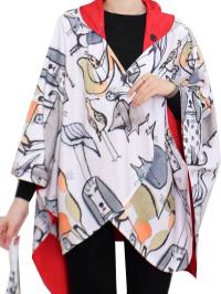Cats & Dogs Rain Cape by WINDING RIVER