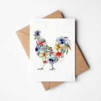 Chicken Plantable Card by AMANDA KLEIN