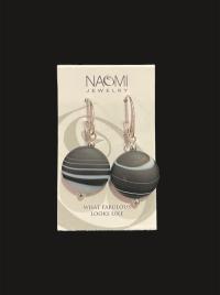 Matte Agate Earring by NAOMI