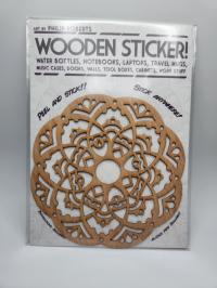 Mandala 1 Wood Sticker by PHILIP ROBERTS
