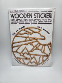 Scenic Design Wood Sticker by PHILIP ROBERTS