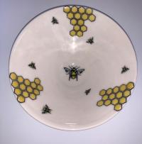Md Bee Honeycomb Bowls by THERESA HOWARD