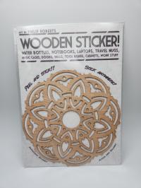 Mandala 2 Wood Sticker by PHILIP ROBERTS