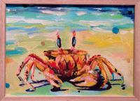 Beach Crab by RACHEL CHRISTOPOULOS