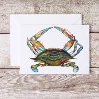 Blue Crab Card by TJ HEISER