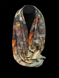 "The Village" Wool Scarf 909214 by COCOON HOUSE