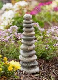 Tall Stone Cairn by JEFF HENDERSON