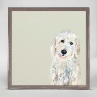 Best Friend- White Golden Doodle by CATHY WALTERS