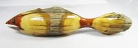 Hand-carved Fish from Vintage Cedar  M by TIM BERGREN