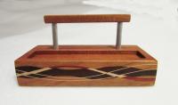 Maple Inlay Business Card Holder by DAVIN KESLER