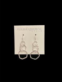 Omega Silver Earrings by MEGHAN BROWNE