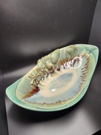 Uneven Oval Bowl by ALYSSA LIGMONT