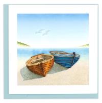 Boats Card BL1005 by QUILLING CARD