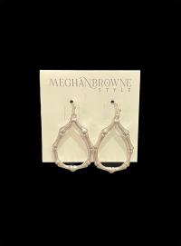 Towne Silver Earrings by MEGHAN BROWNE