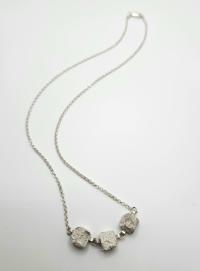 Triple Broken Necklace by REBECCA ZINK