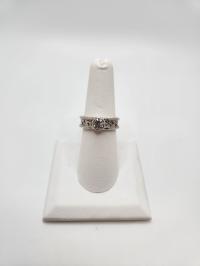 Petite Connection White Topaz Gem Ring by RYAN EURE