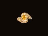 Citrine Classic Ring IN0032 by RYAN EURE