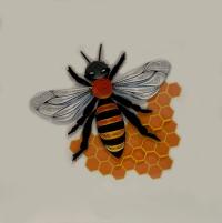 Honey Bee BL1201 by QUILLING CARD