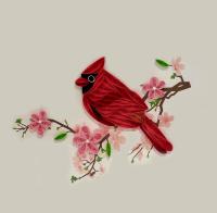 Cardinal BL1026 by QUILLING CARD