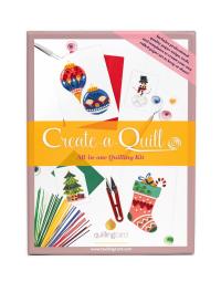 Create-a-Quill DIY Kit: Holiday by QUILLING CARD