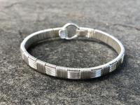Argentine Silver Bangle Med by RYAN EURE