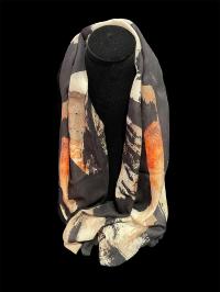 "Peach Haze" Wool Scarf 909334 by COCOON HOUSE