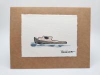 Boat Series Card by HALDORA BJORNSSON