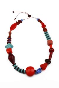 Frolic Blown Glass Necklace by ALICIA NILES