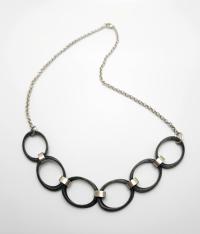 Medium Multi Angled Necklace by REBECCA ZINK