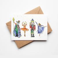 Nutcracker Plantable Card by AMANDA KLEIN