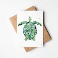 Sea Turtle Plantable Card by AMANDA KLEIN