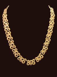 Bubble Circles Gold Necklace by SELEN BAYRAK