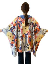 Very Peri Rain Cape- Dog Collection by WINDING RIVER