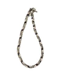 Mesh Twist Pearl Necklace by ERICA ZAP